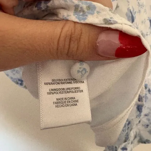 SALE! - WAYF Cropped Ruffle Tank Small - Picture 4 of 5